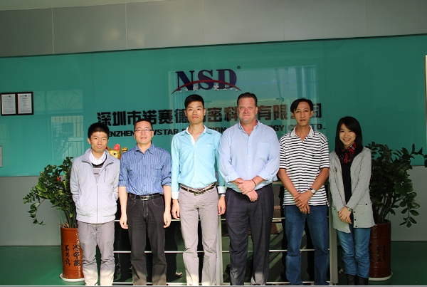 With our customers